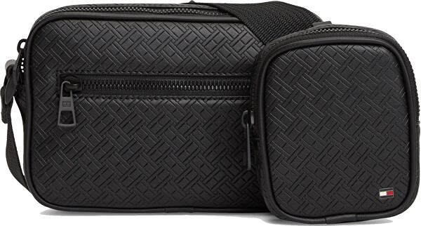 Férfi Embossed 2 az 1-ben crossbody táska AM0AM14192BDS