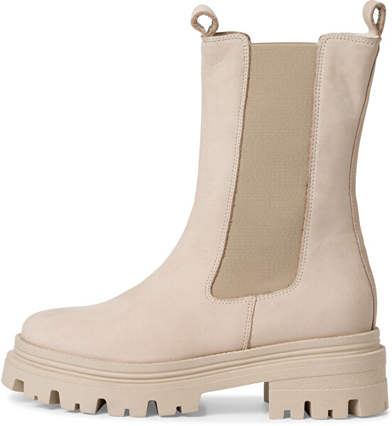 Damen Lederstiefeletten