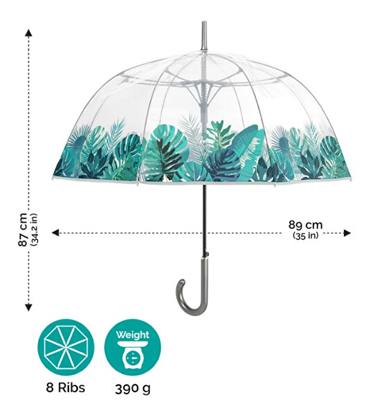 Dámsky palicový dáždnik