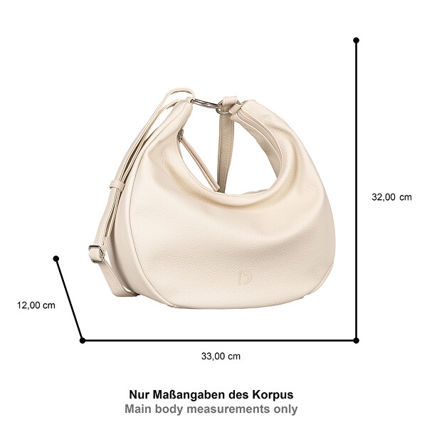 Dámská crossbody kabelka Mariska Hobo 012382
