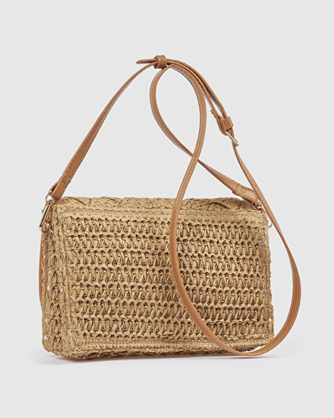 Női crossbody táska 48-0350 beige