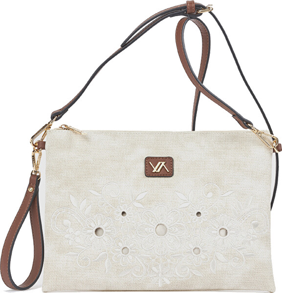 Dámská crossbody kabelka 16-8607 ivory