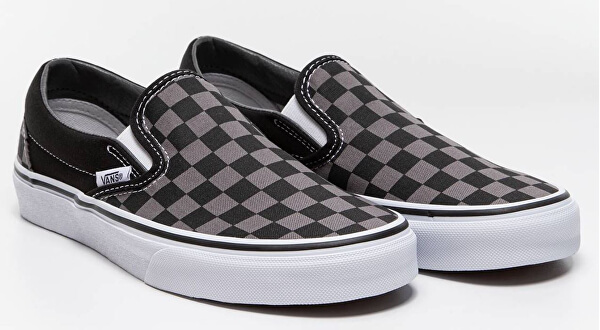 Sneakers da uomo UA Classic Slip-On Black/Pewter Checkerboard