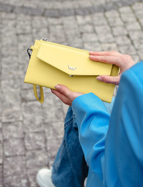 Dámská kožená peněženka Adira Yellow