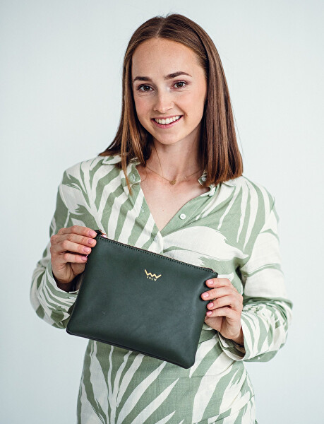 Dámska crossbody kabelka Anna Dark Green