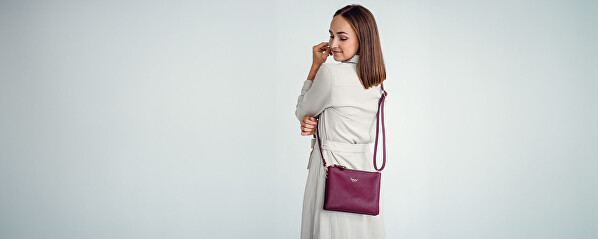 Dámska crossbody kabelka Anna Wine