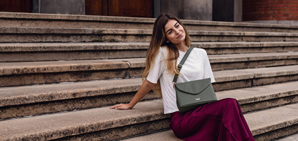 Dámska crossbody kabelka Byrsa Green