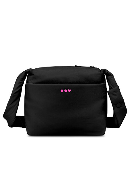 Dámská crossbody kabelka Cara Fluffy Black