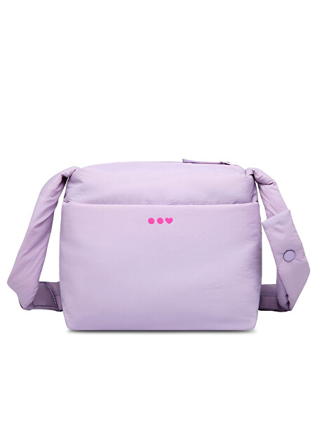 Dámská crossbody kabelka Cara Fluffy Lila