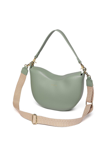 Dámská kabelka Carys Dusty Green Banana Bag