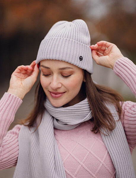 Čepice Rowdy Light Grey