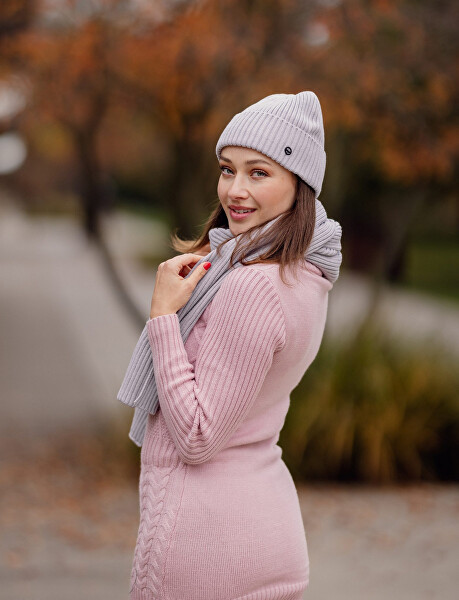 Čepice Rowdy Light Grey