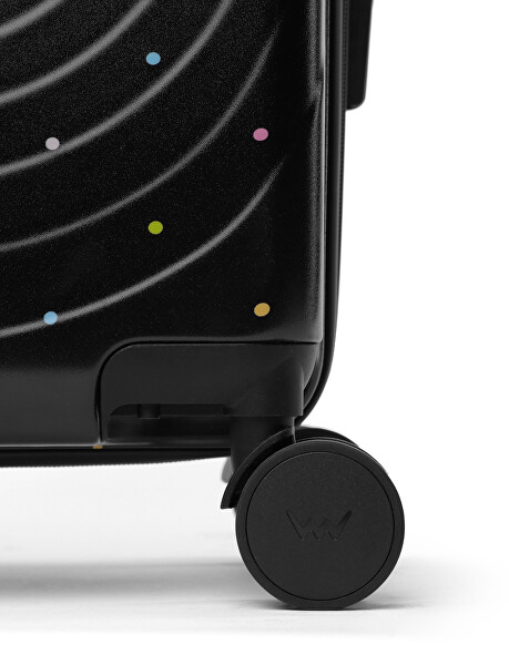 Cestovní kufr Precious Dotty Black