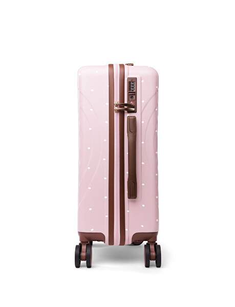 Cestovní kufr Precious Dotty Pink