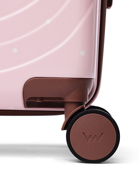 Cestovní kufr Precious Dotty Pink