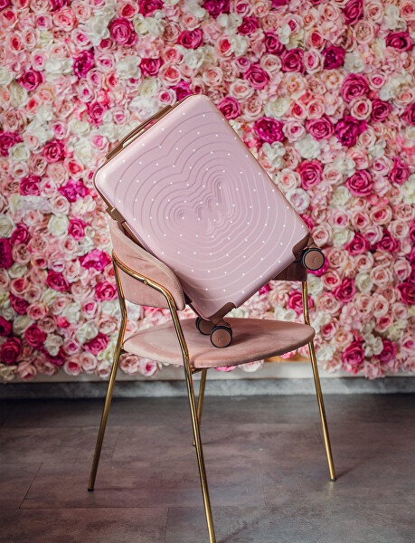 Cestovní kufr Precious Dotty Pink