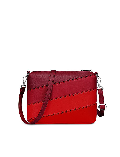 Dámska crossbody kabelka Coalie Striped Red