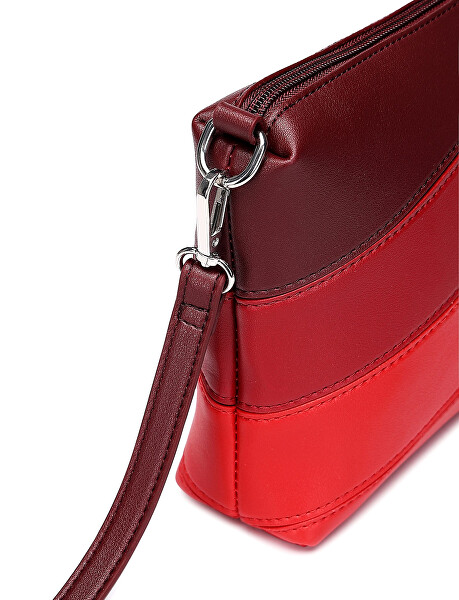 Dámska crossbody kabelka Coalie Striped Red