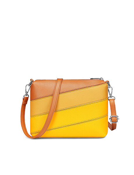 Dámská crossbody kabelka Coalie Striped Yellow