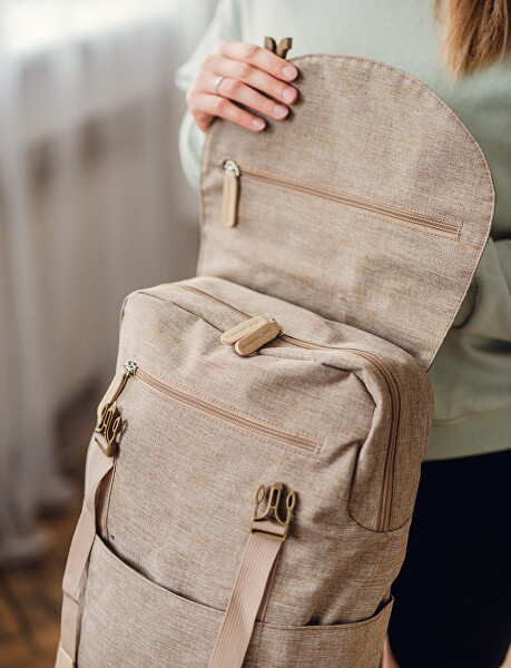 Dámský batoh Corbin Big Beige