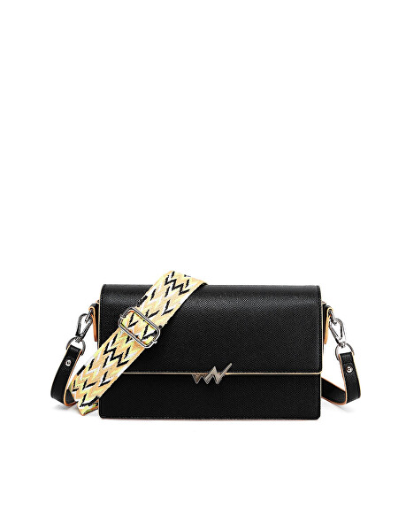 Crossbody popruh Ansel Black