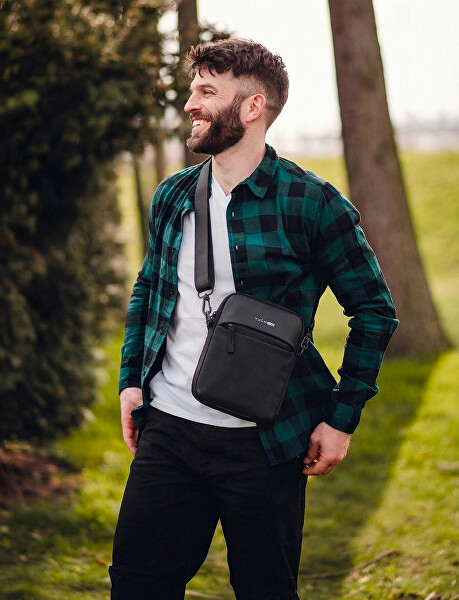 Crossbody taška Saturn Black