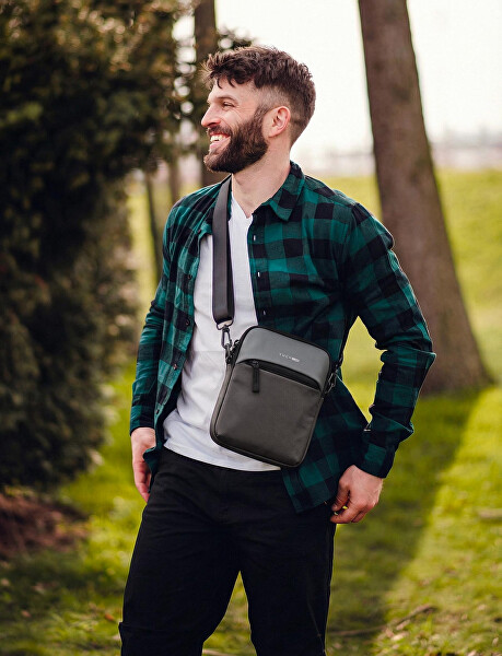 Crossbody taška Saturn Grey