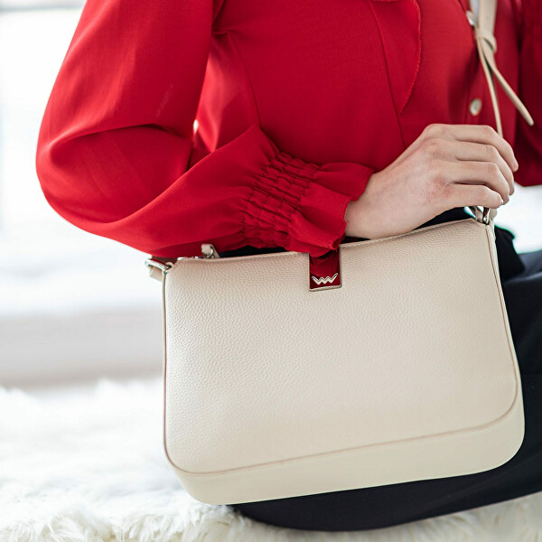 Dámská kožená crossbody kabelka Cylie