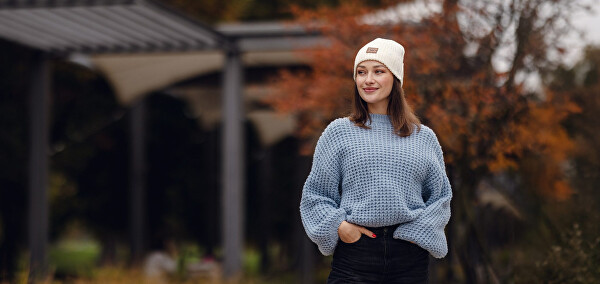 Dámská čepice Finley Off White