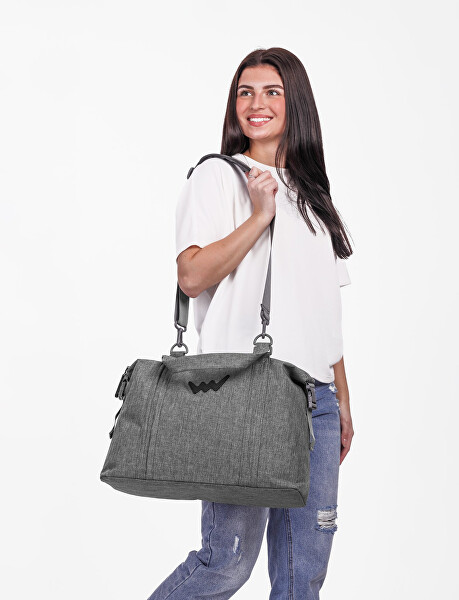 Dámska cestovná taška Carola Dark Grey