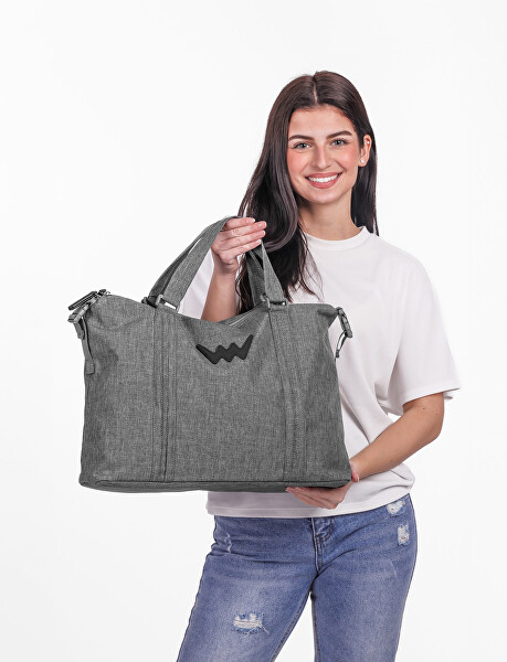 Dámska cestovná taška Carola Dark Grey