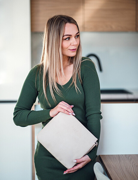 Dámská crossbody kabelka Aleeza Beige