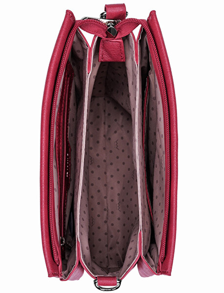 Dámská crossbody kabelka Aleeza Dark Red