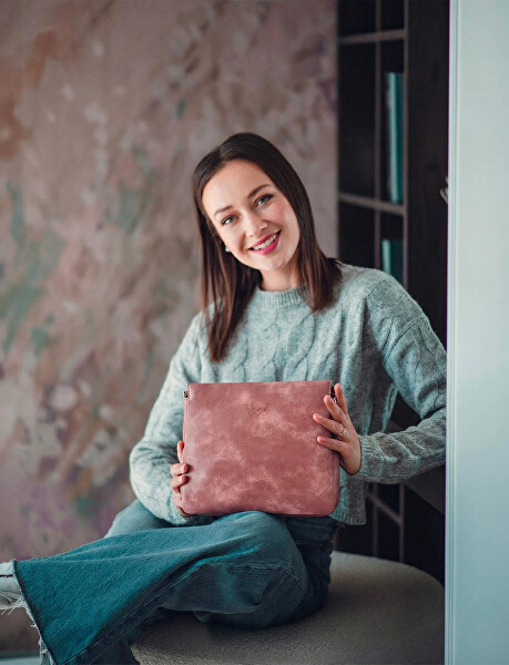 Dámská crossbody kabelka Aleeza Pink