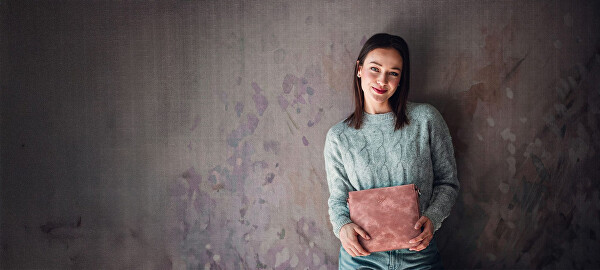 Dámská crossbody kabelka Aleeza Pink