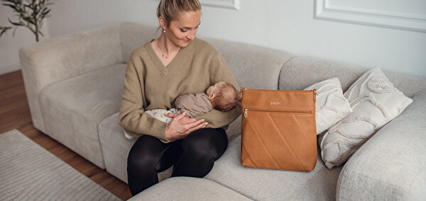 Dámská crossbody kabelka Amma Brown