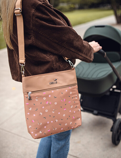 Dámská crossbody kabelka Amma Flowers Beige