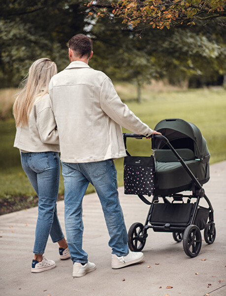 Dámská crossbody kabelka Amma Flowers Black