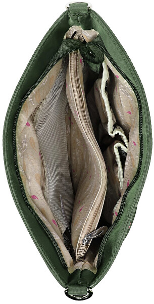 Dámská crossbody kabelka Amma Flowers Green