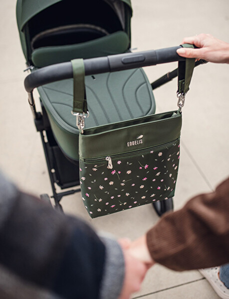 Dámská crossbody kabelka Amma Flowers Green