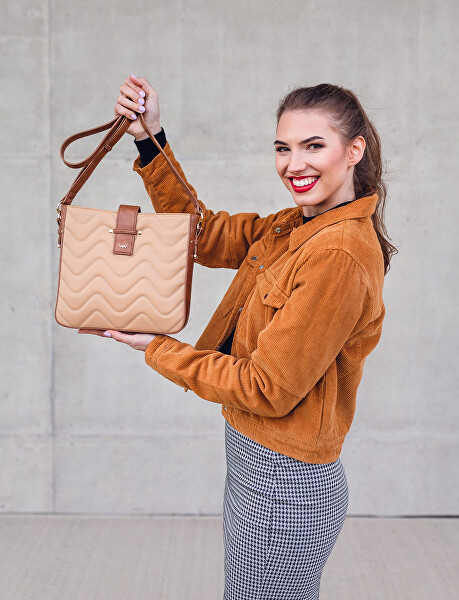 Dámská crossbody kabelka Brega Beige