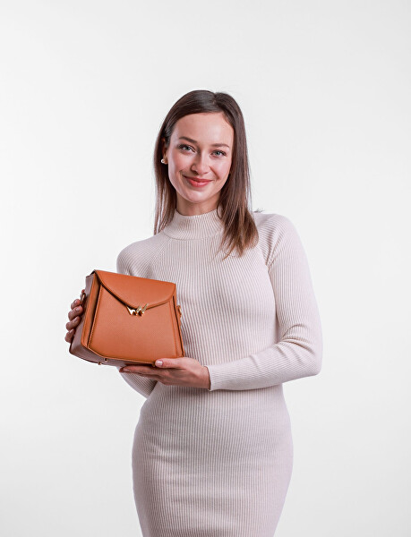 Dámská crossbody kabelka Bryna Mini Camel Brown