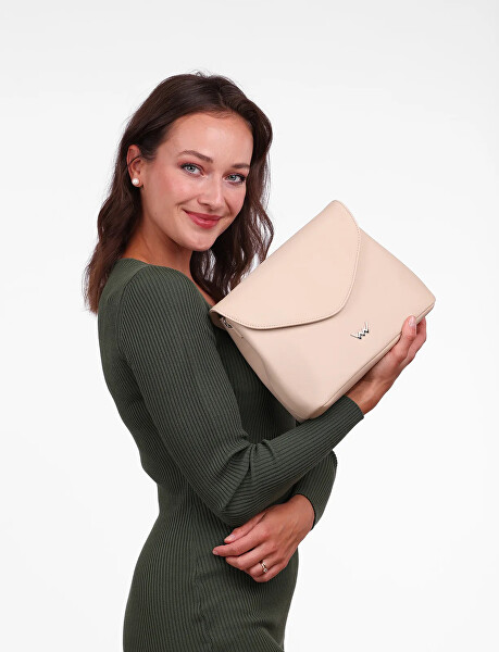 Dámská crossbody kabelka Byrsa Creme