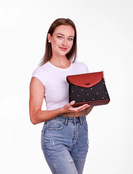 Dámská crossbody kabelka Byrsa Dotty Wine