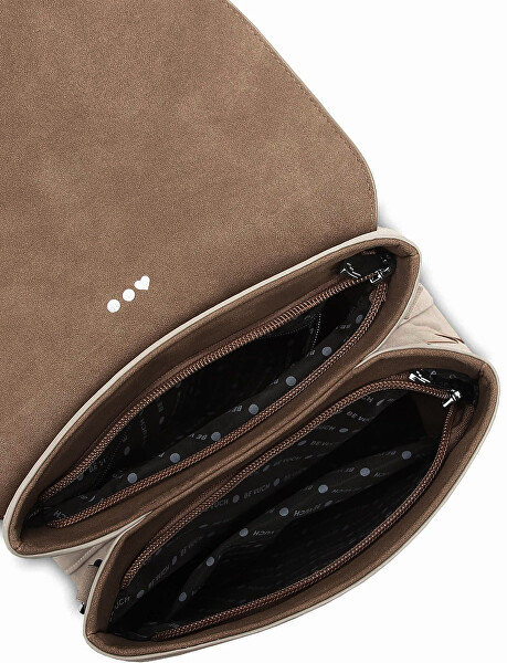 Dámská crossbody kabelka Byrsa Intrecciato Beige