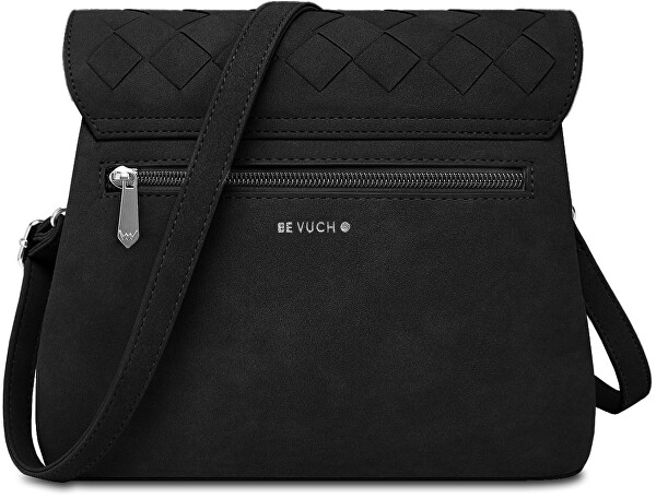 Dámská crossbody kabelka Byrsa Intrecciato Black