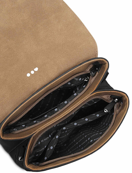 Dámská crossbody kabelka Byrsa Intrecciato Black