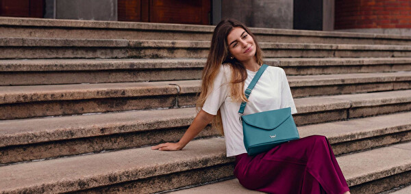 Dámská crossbody kabelka Byrsa Teal