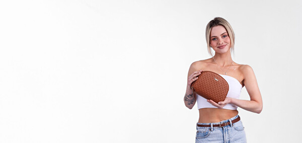 Dámská crossbody kabelka Caira E Brown