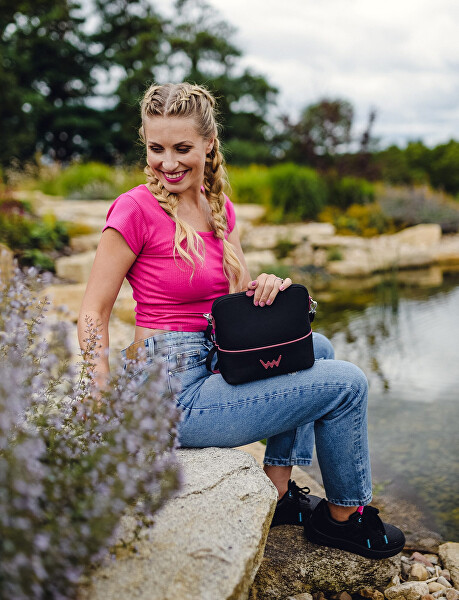 Dámská crossbody kabelka Cara Canva Black